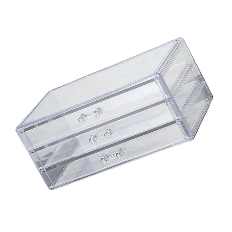 حاملي أدراج تخزين المكياج الأكريليون توفير المجوهرات والإكسسوارات