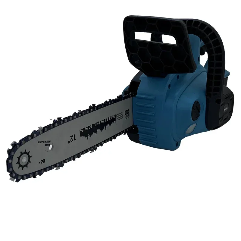 Makita Brushless Cordless 12 Inch Electric Chain Saw Rechargeable Wood Logging Cutting Power Tools For Makita 18V Battery