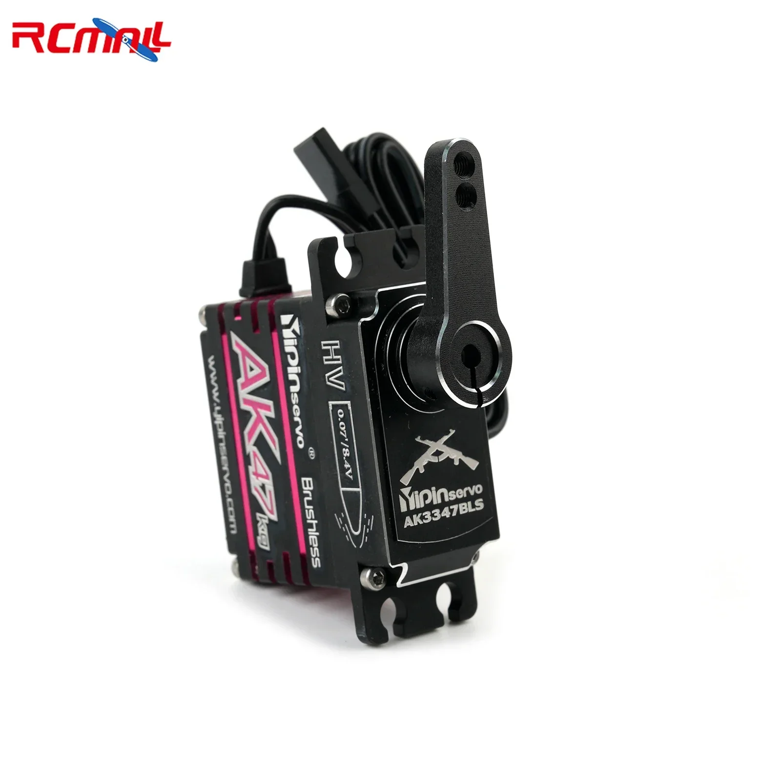 47kg デジタルサーボ 防水 IP67 高トルク ブラシレスサーボモーター メタルギア ロボット RCカー トラクサス TRX4 アキシャル SCX10用