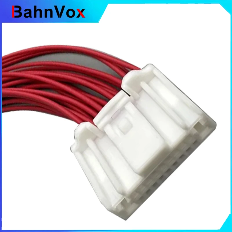 Bahnvox 1 Set 20 Ways 1674646-1AC Assembly Part Auto Navigation Modification Cable Socket 2040487-1 Car CD DVD Player Plug