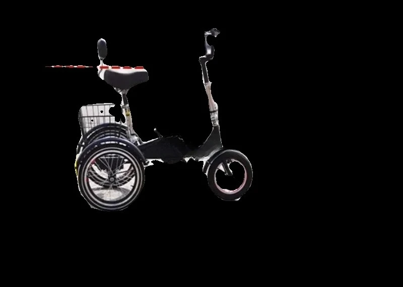 16 inch tricycle in the elderly pedal scooter, shopping cart disc brake