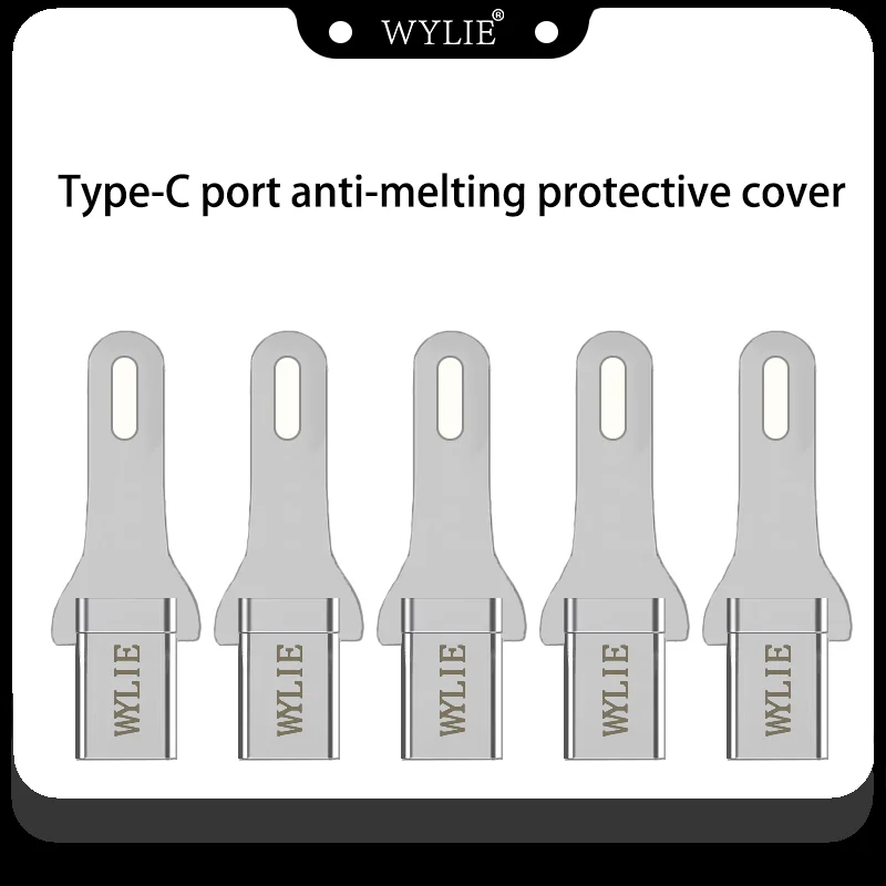 

WYLIE Phones Tail Plug Anti Melting Protective Cover Kirin Armor Disassembly Welding No Deformation Disassembly Tool