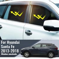 For Hyundai Santa Fe DM SantaFe 2013-2018 Car Sunshade Shield Front Windshield Curtain Rear Side Baby Window Sun Shade Visor
