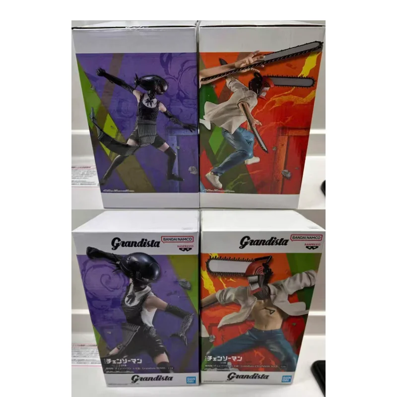 

В наличии оригинальная Bandai Namco Banpresto Chainsaw Man Grandista Denji Reze ПВХ аниме фигурка модель коллекционный орнамент игрушка в подарок