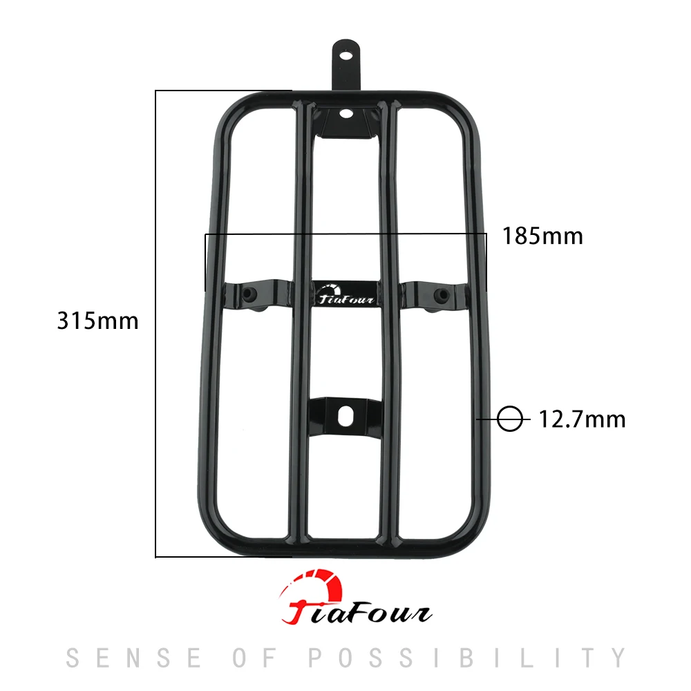 

Rear Luggage Rack For INDIAN Scout 101 / Sport / Bobber/Classic 2025-2026 Motorcycle Rear Tail Rack Rear Suitcase Carrier Shelf