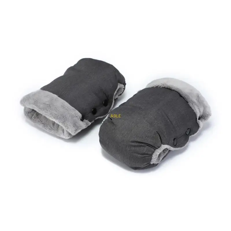 

Stroller Handle Hand Warmer Soft Warm Gloves for Parents Comfortable Hand Muff