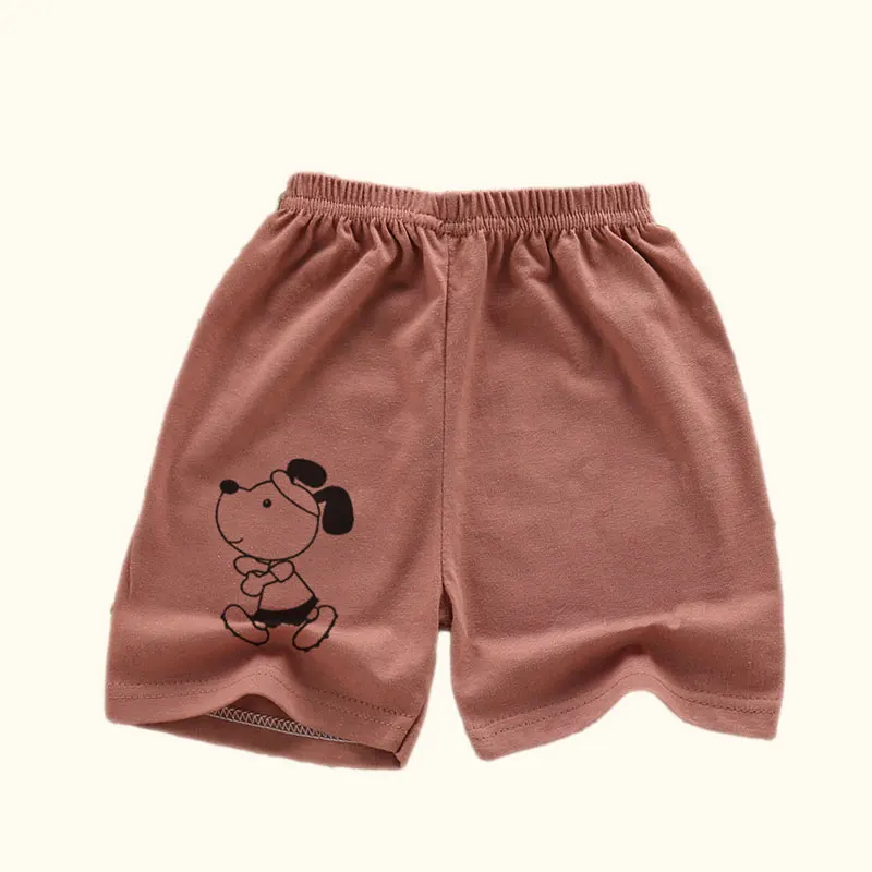 Children Shorts for Boys Girls Kids Clothes Cotton Solid Breathable Summer Baby Short Pants Casual Sports Beach Shorts Elastic