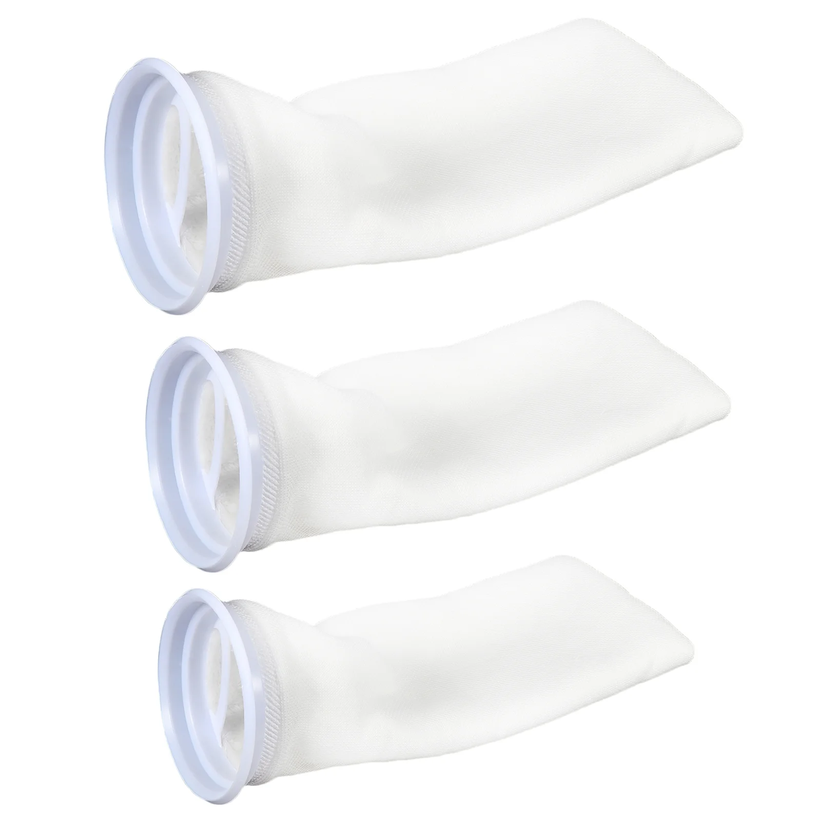 3 Pcs Filter Bag Replacement Bags Cotton Pouch Sump Filtration Socks Fish Tank Mesh Strainer