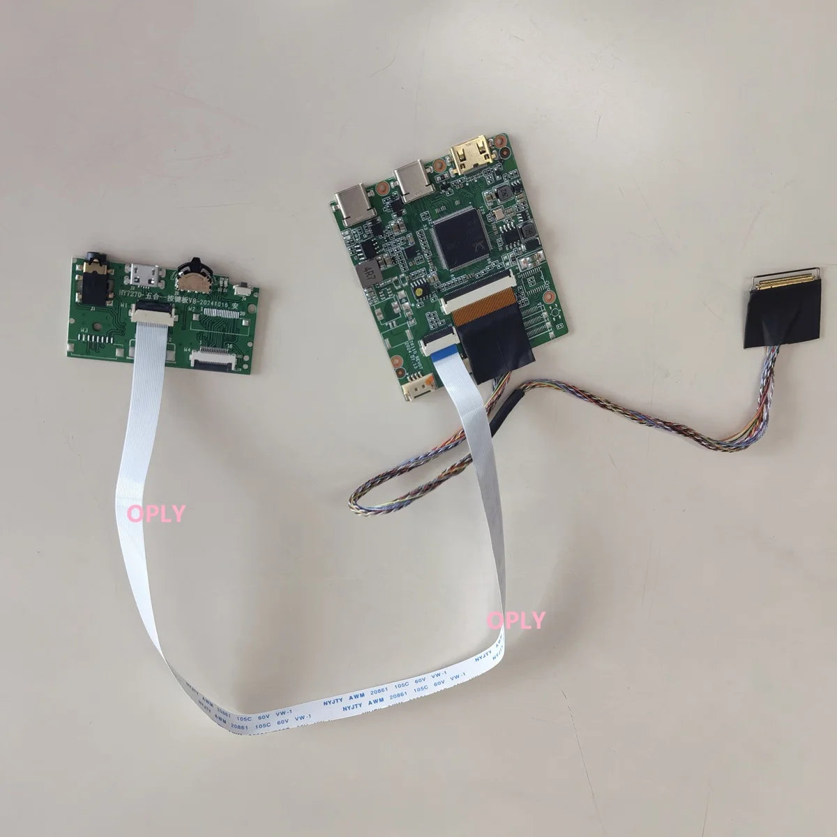 

Комплект платы управления LVDS с 2 портами TYPE-C и поддержкой MINI HDMI для LED LCD панелей B140RTN01.0, B140RTN02.2, B140RTN02.1 с экраном 14 дюймов и разрешением 1600x900.