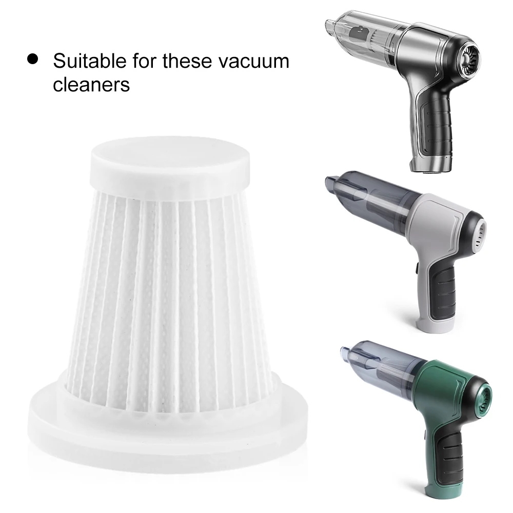 1pcs Replace Car Vacuum Cleaner Filter Accessories Washable Filters Handheld Vacuum Cleaner Tool Filter Reusable