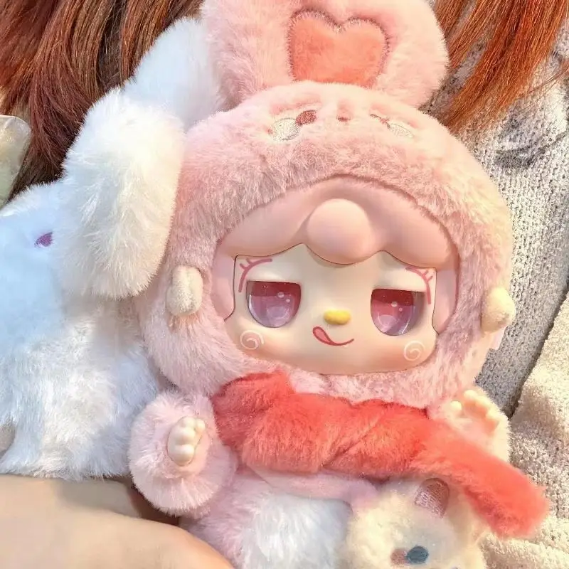 

Genuine Yooki 3.0 Warm Rabbit Series Blind Box Cute Vinyl Plush Doll Surprise Backpack Pendant Doll Mystery Box Birthday Gifts
