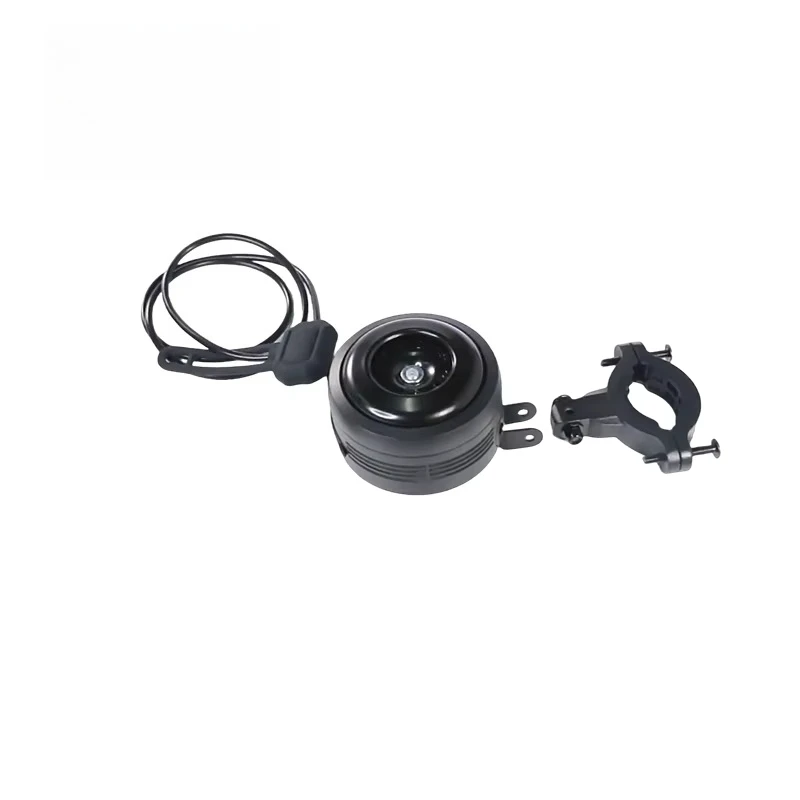 

125DB USB Bicycle Bell Electronic Horn and Remote Control Anti-theft Alarm for Bike Scooter Cycling Part