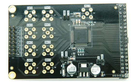 

8-канальный аналогово-цифровой модуль 16bit 200KSPS AD Module AD7606