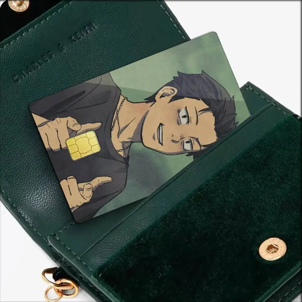 Natsuki Subaru IF   Waterproof Film Skin Cover Credit Card Stickers Debit Front Bank Bus Pass