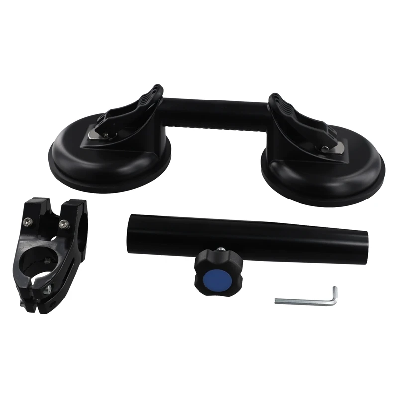 Flagpole Bracket Kit With Suction Cup, Suction Cup Flag Stand For Off-Road Suv, Truck, Rv, Yacht, Motorcycle Atv, Utv