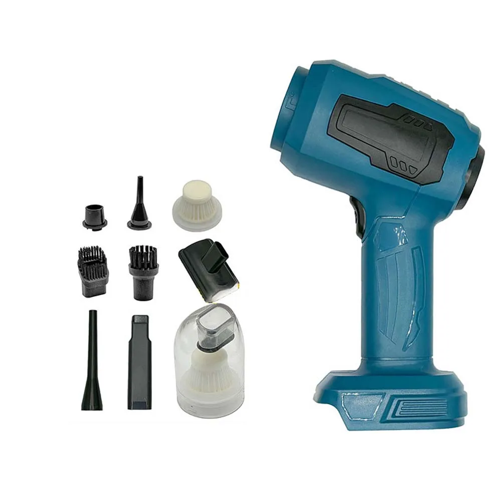1set Cordless Vacuum Cleaner Multifunctional Handheld Home Cleaner Blower 21V Lithium Battery For BL1830 BL1840 Cleaning Tool