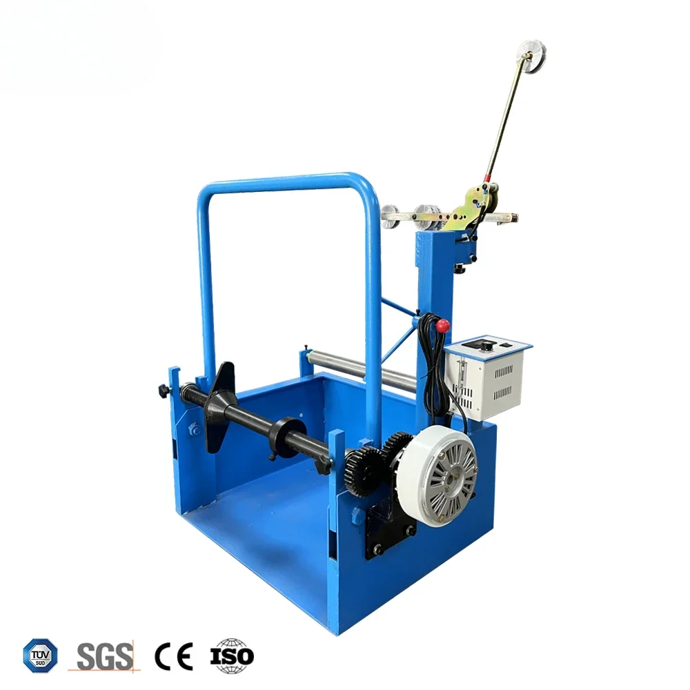 400-630mm Magnetic Particle Tension Control Pay-off Stand Copper Wire Unwinding Single Head Tension Pay-off Machine