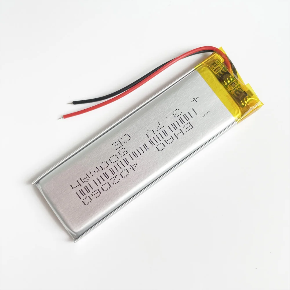 3.7V 500mAh Lipo polimerowy akumulator litowy do MP3 MP4 GPS DVD rejestrator Bluetooth zestaw słuchawkowy e-book kamera 402060