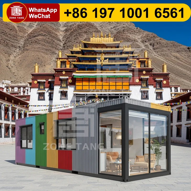 

Luxury Modern Flat Pack Homes Modular Whole House Factory Price High Quality Customize Design Eco-Friendliness Hot Sale Low-Cost