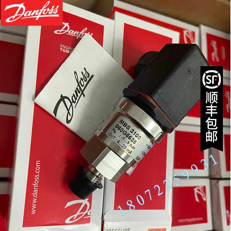 Danfoss Pressure Transmitter MBS3000 060G1126 Pressure Sensor In Stock, Shipped On The Same Day