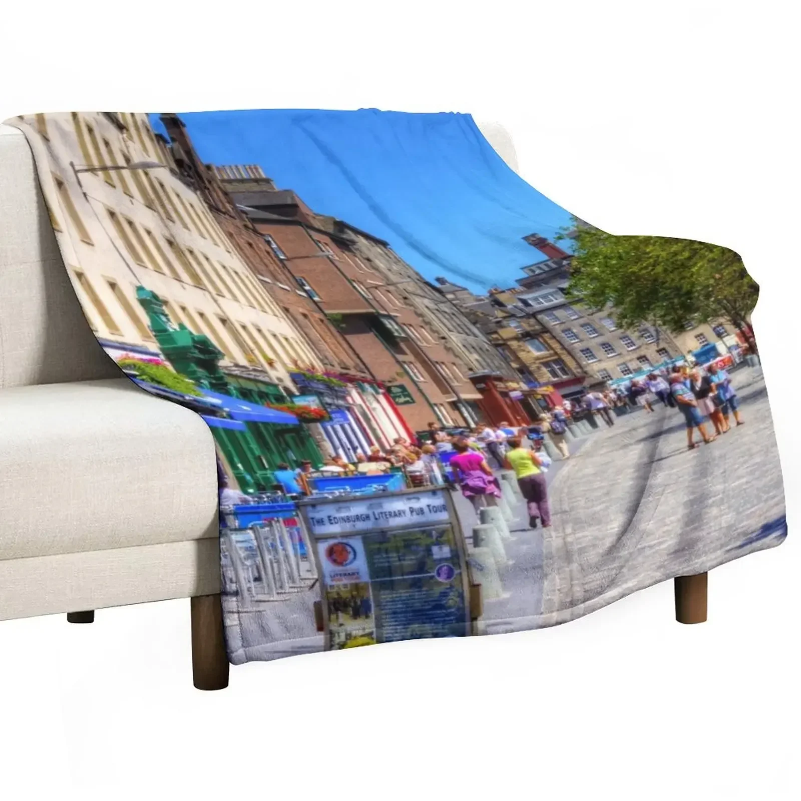 

The Grassmarket Throw Blanket Thins Picnic for babies Heavy Blankets