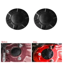 Cubierta protectora de tornillo para amortiguador de coche, cubierta antipolvo, decoración, 2 piezas, para Mazda 3, Axela, CX-30, 2020, 2021