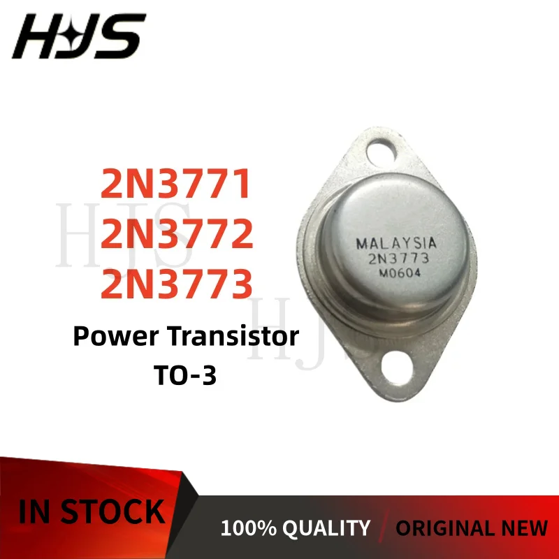 5Pcs/LOT 2N3771 2N3772 2N3773 3771 3772 3773 2N3771G 2N3772G 2N3773G TO-3 Power Transistor In Stock