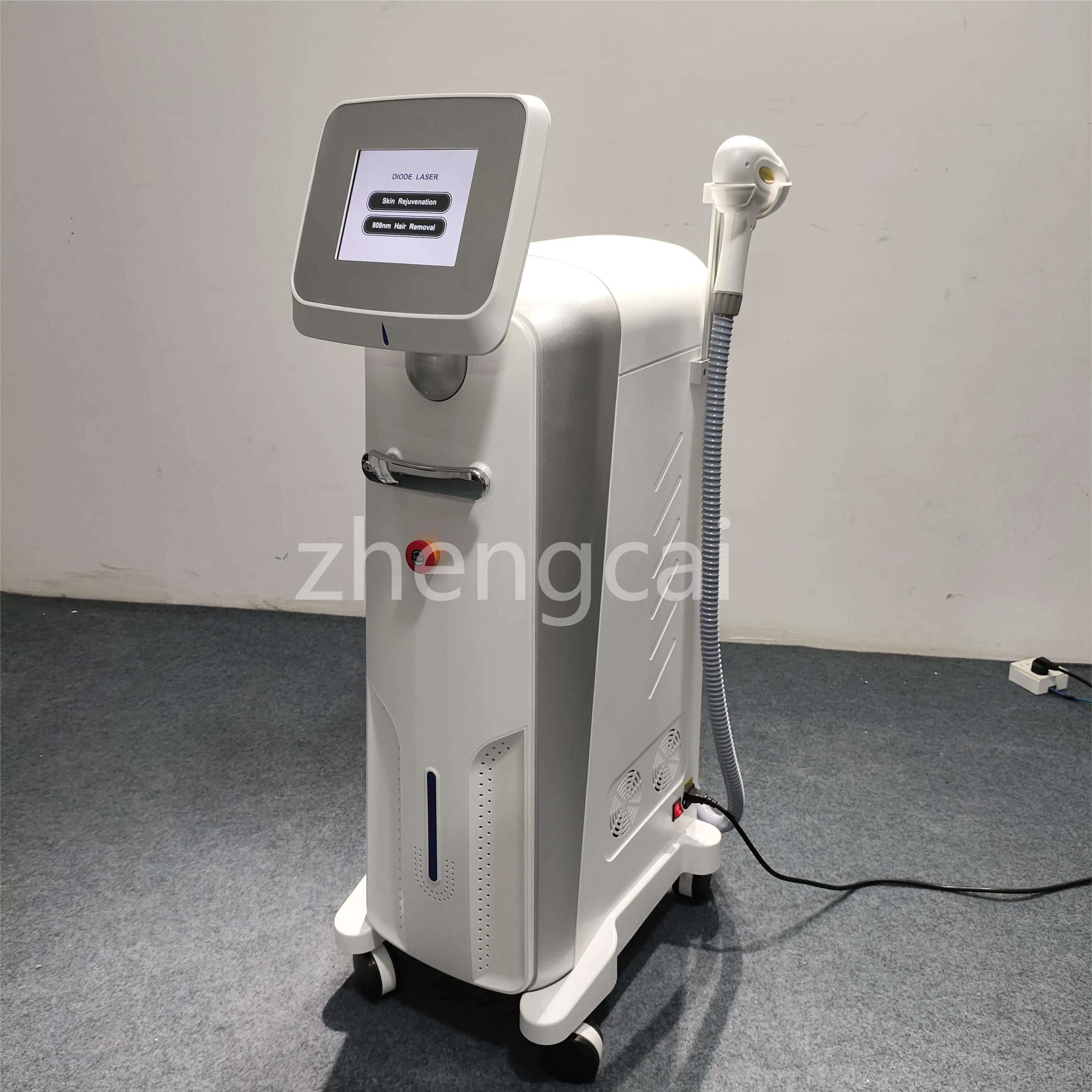 Freezing Point 808nm Fast Hair Removal and Skin Rejuvenation Whitening Brighten Skin Colour 20 Millions Shots for Salon Spa