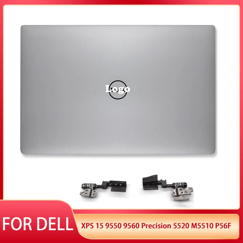 

New For Dell XPS 15 9550 9560 Precision 5520 M5510 P56F Laptop LCD Back Cover Case Hinges J83X5