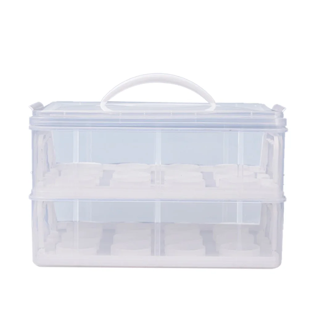 

Cake Packaging Boxes Round Plastic Cookie Box Transparent Biscuit Container Waterproof Oilproof Festival Bakery Dessert Pp