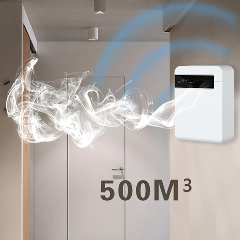 상업 아로마 디퓨저 200ml 스마트 타이밍 향기 기계 공기 Ionizer 가습기 자동 실행 아로마 Nebulizer