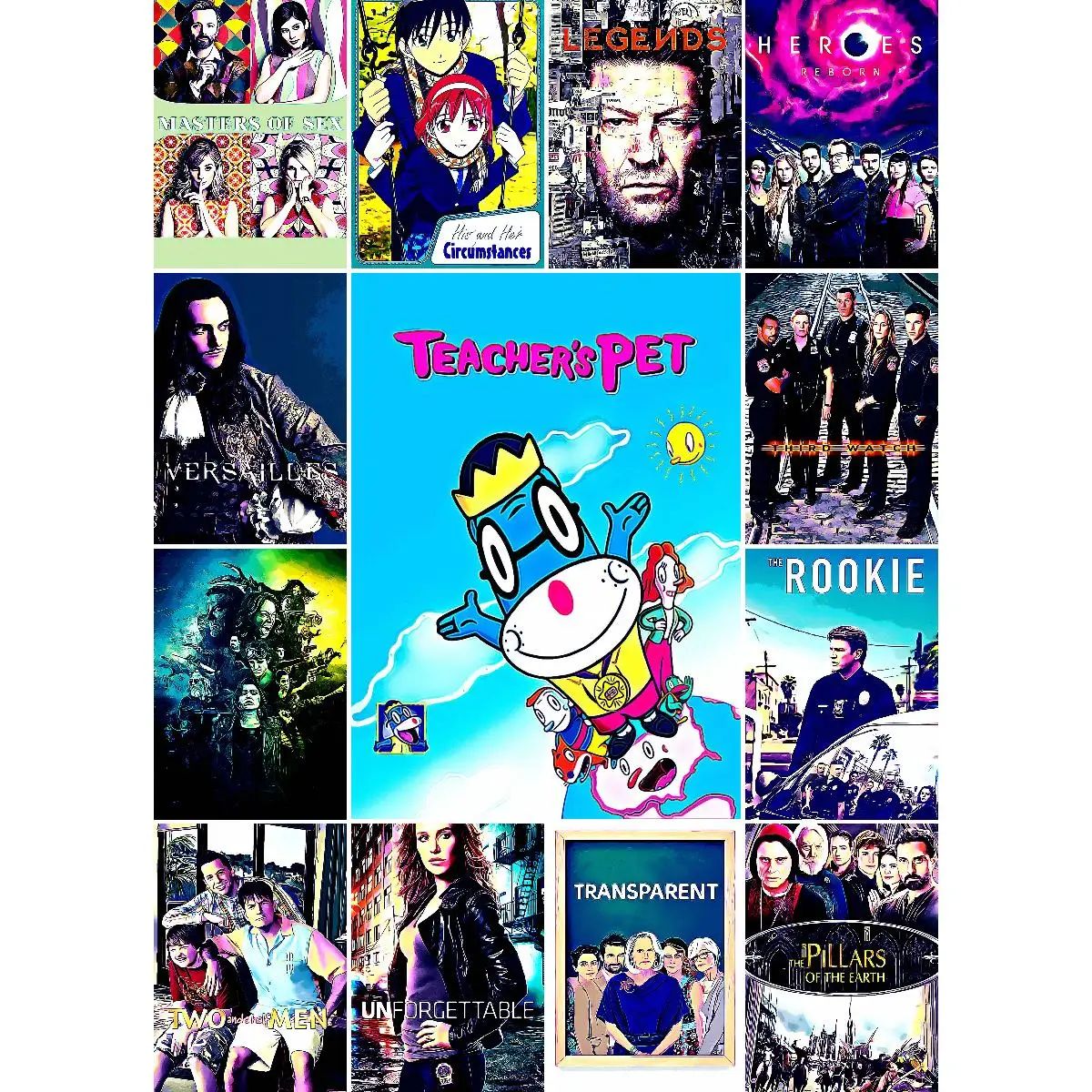 طباعة ملصق ديكور للمنزل ديكور جداري ، مثالية للتصميم الداخلي ، جمع الفن ، الحيوانات الأليفة المعلمين ، لوحات الطباعة