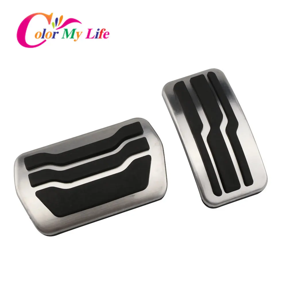 Stainless Steel Car Pedal Pads Pedals Cover for Ford Focus 2 3 4 MK2 MK3 MK4 RS ST 2005-2021 Kuga Escape 2009-2021