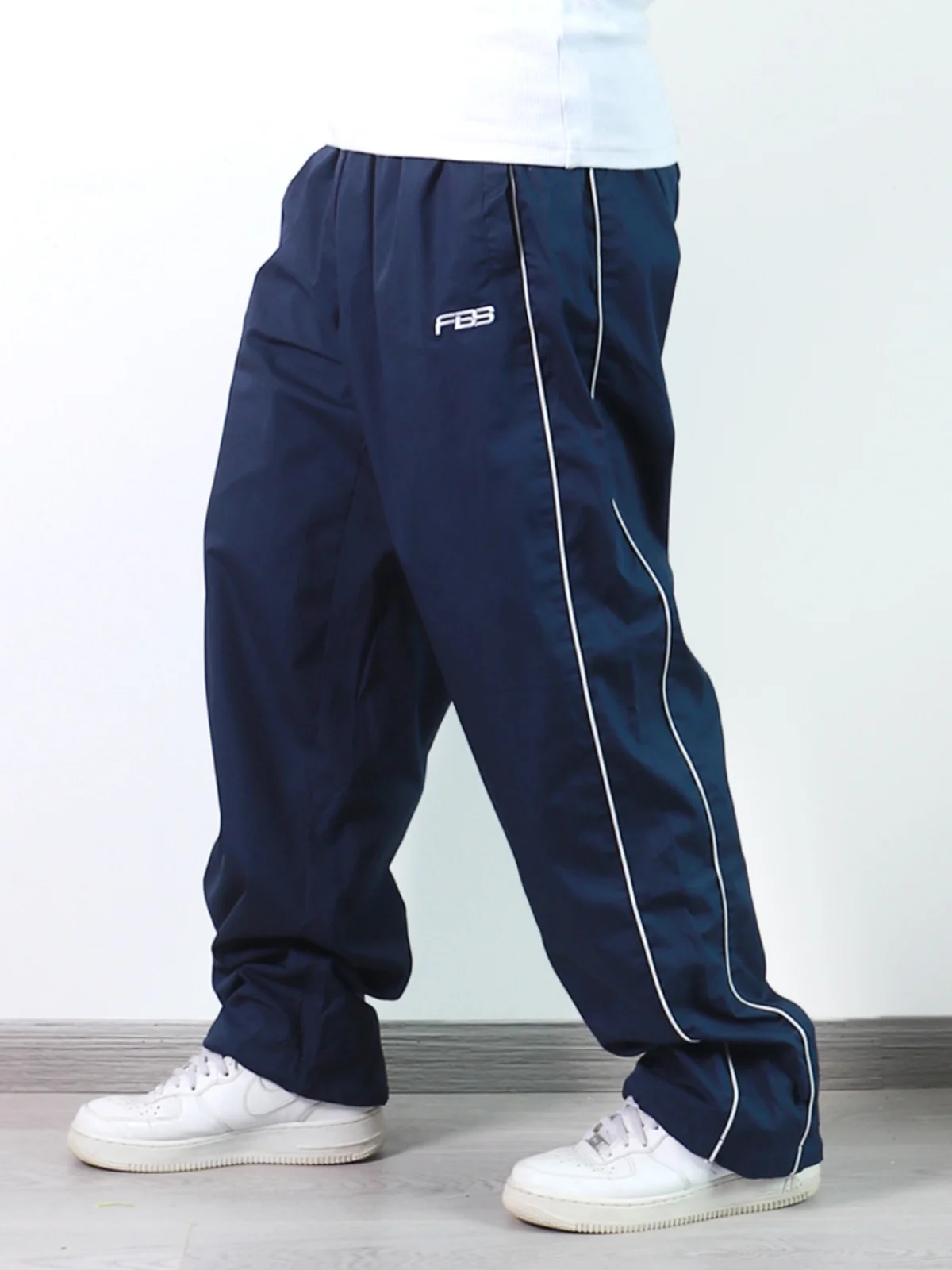 

FBS Brand Retro Old School Hip Hop Street Dance Loose Sports Long Pants Bboy Practice Trousers American Casual Sle