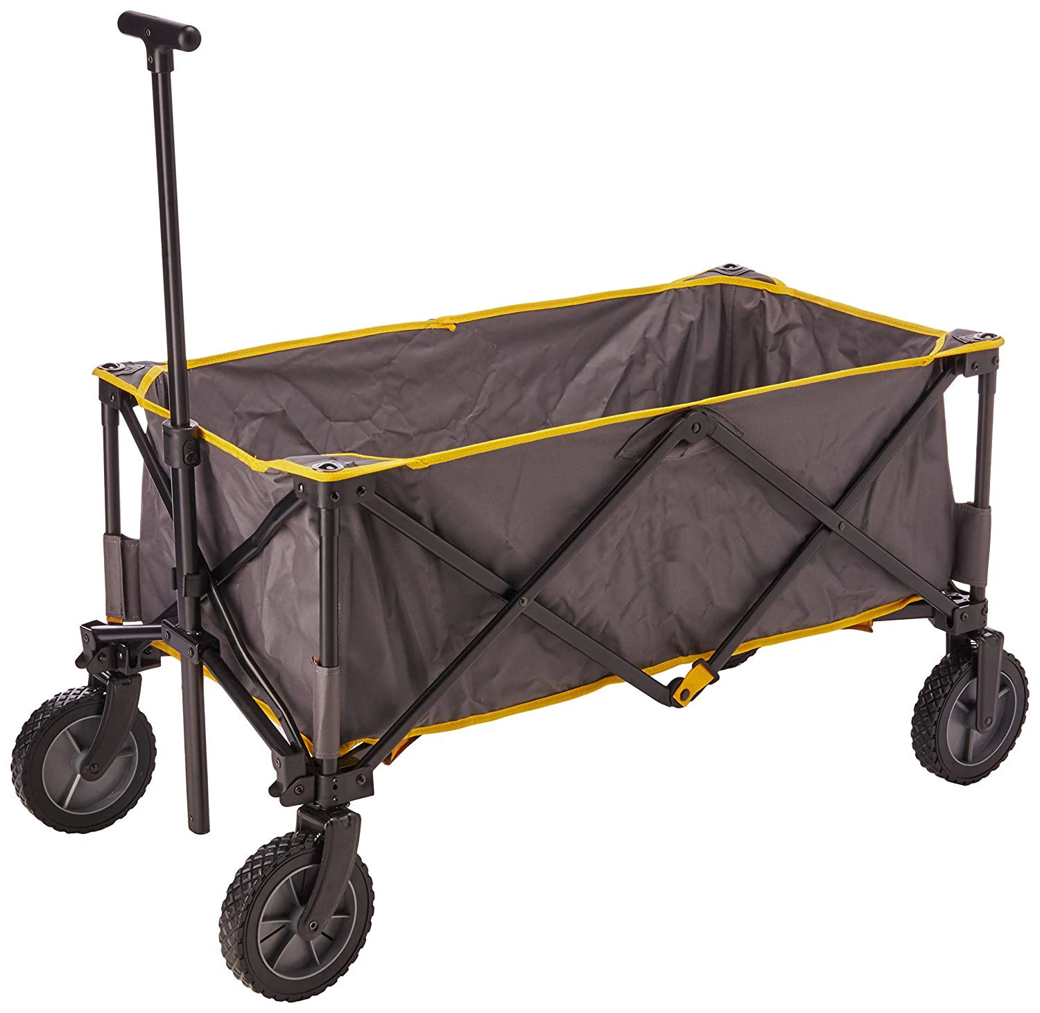 Folding Camping Truck Garden Wagon 4 Wheel Folding Wagon Outdoor Collapsible Wagon With Large Capacity