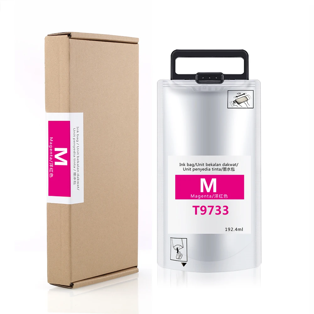 Imagem -02 - Tinta de Pigmento Compatível para Epson wf C869ra Series Ocinkjet T9731 T9732 T9733 T9734