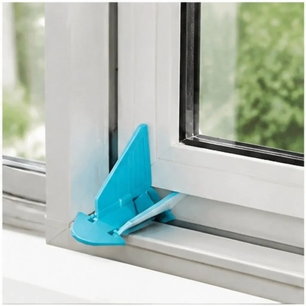 Sliding Window Door Safety Locks 8 Pack ABS Childproof Security Stoppers Lock Catches