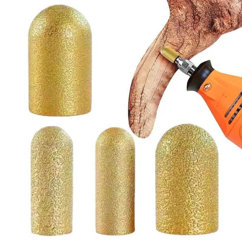 

Milling Bit 4X Arc Milling Bit Stone Grinding Head Magnification Existing Holes Precise Heavy Duty Replacement For Pebble