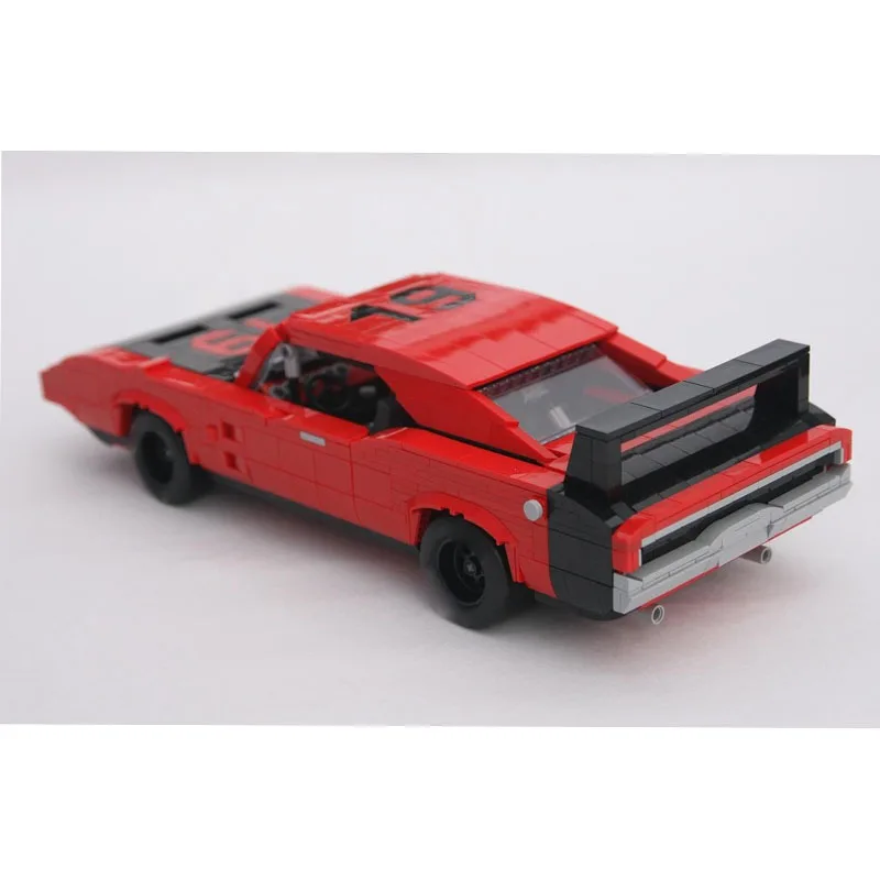 

MOC-234622 Classic New Iconic Sport Red Supercar Building Block Model, 1862 Parts, Birthday Gift Toy for Boys and Children