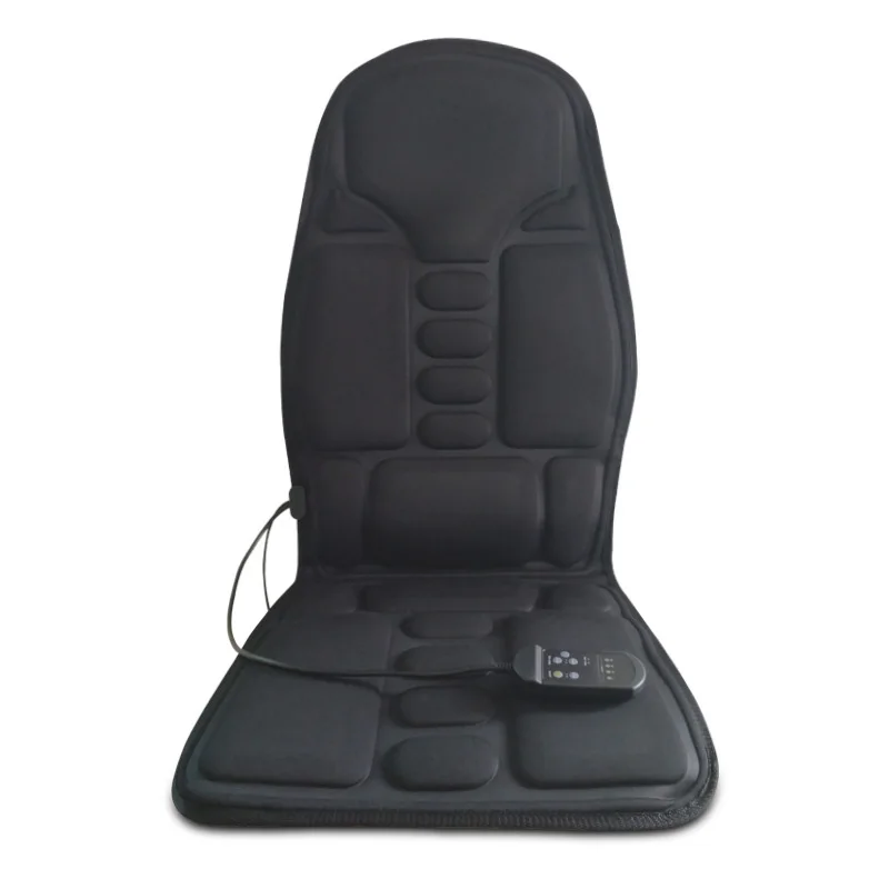 Practical Multifunctional Car Chair Body Massage Heat Mat Seat Cover Cushion Neck Pain Lumbar Support Pad Back Massager