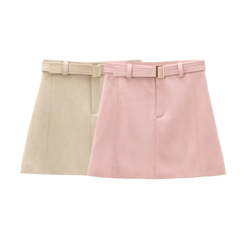 Women's Skirt for Autumn England Style A-line Skirts Evangelical Women's Skirts Micro Miniskirt Harajuku Vintage Skirt