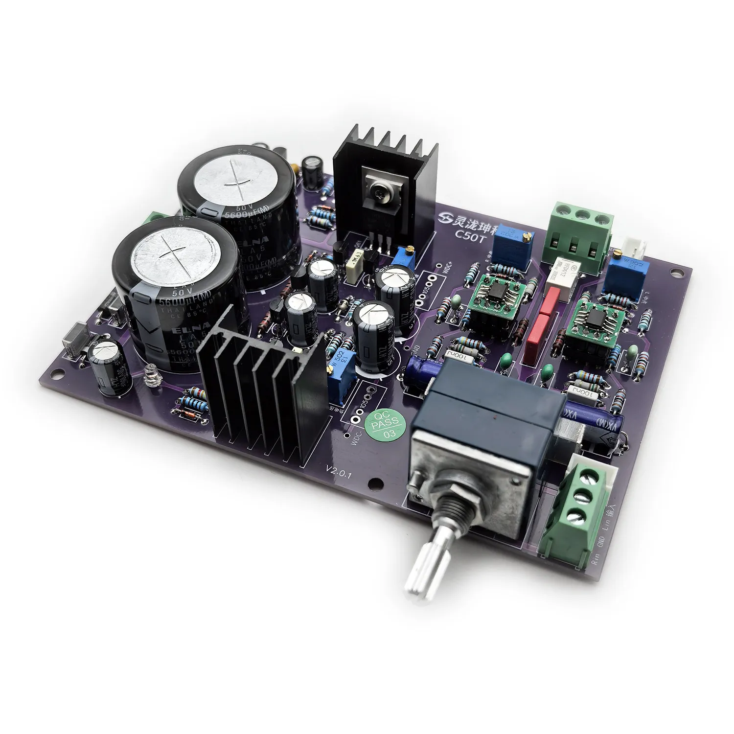 HIFI Preamplifier Large Dynamic Range Preamplifier High-end Audio HIFI