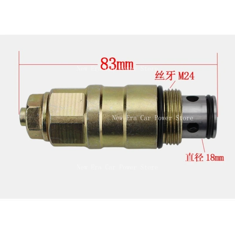 

Forklift Accessories Pressure Regulating Valve Overflow Valve Long Source Valve Suitable for Oil Nozzle Diameter 18mm CDB-F15
