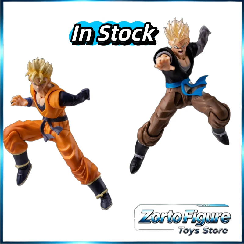 In Stock! New HA Studio 002 003 AB Set One-Armed Gohan Dragon Ball SHF Action Figure Anime Model Ornament Toys Collection Gift