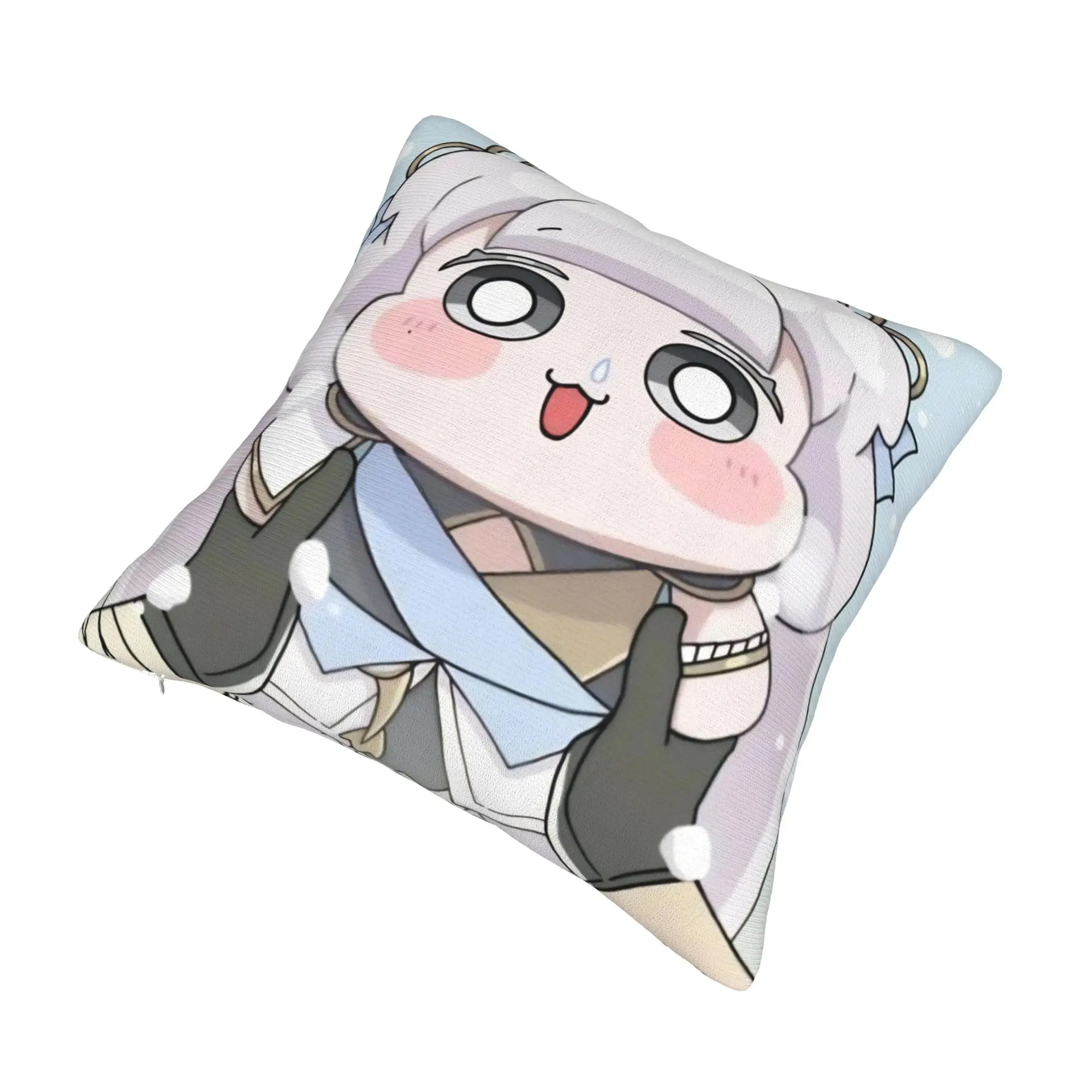 Decorative Pillowcase Trickcal C-Chibi Go Games Merch Home  Pillow Case Cover Zipper Multi Size