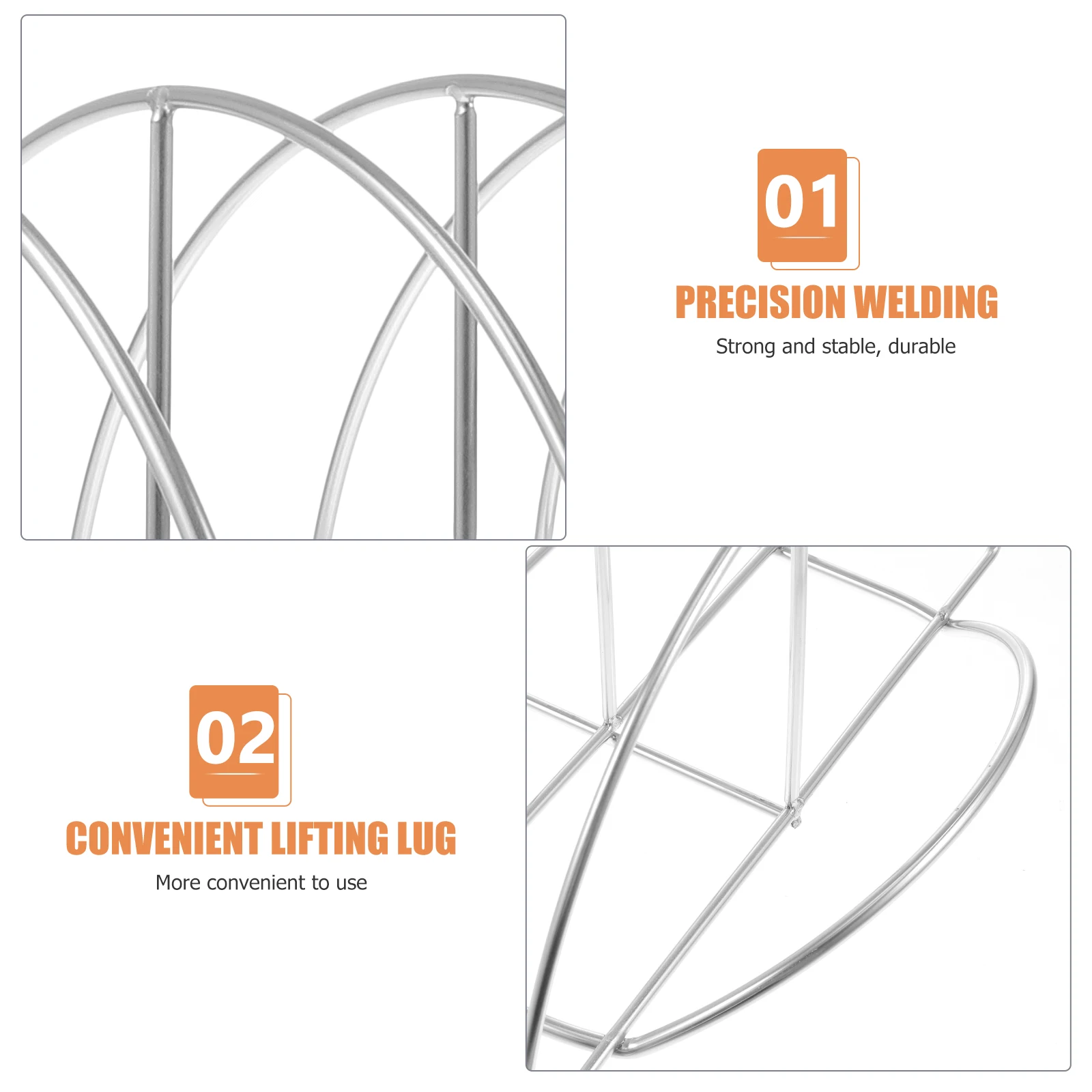 

Stainless Steel Barbecue Meat Rack Durable Lightweight BBQ Tool Rib Roasting Shelf Outdoor Activities Barbecue