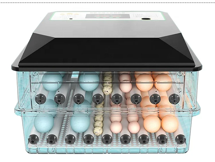 Popular Small 128 Egg Incubator Portable Family Use Poultry Mini Incubator in European and USA