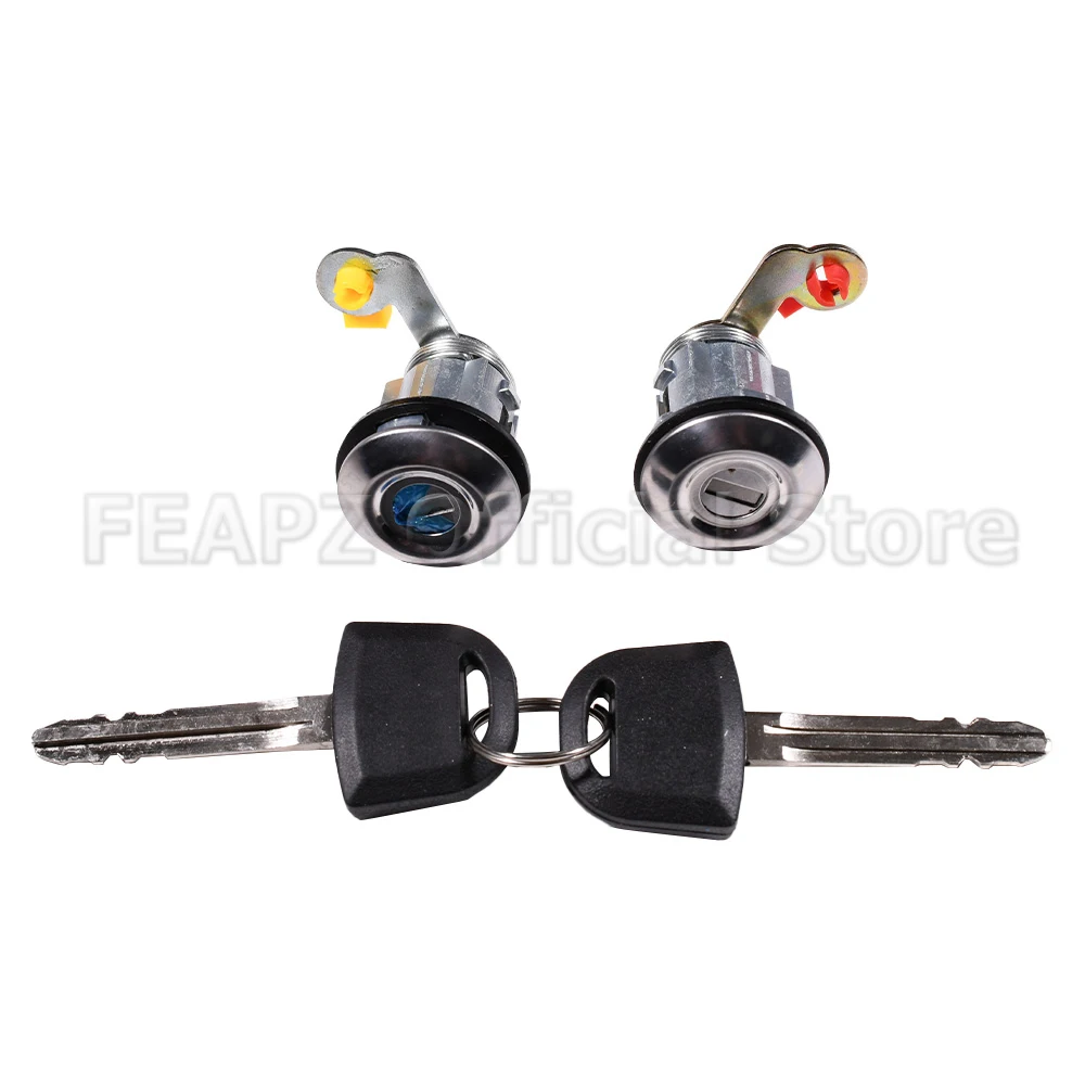 YE05506A  Front Left Right Door Lock Barrel With 2Keys For Mitsubishi L200 Pick Up 11/2001-10/05