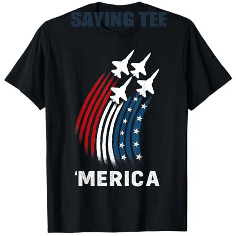 

4th of July Shirts for Men Boys Funny Merica American Flag T-Shirt USA Proud Patriotic Saying Tee Summer Fashion Short Sleeve