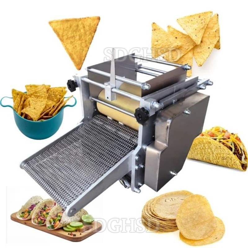110V 220V Mexican Taco Making Machine Commercial Electric Automatic Tortilla Maker Machine